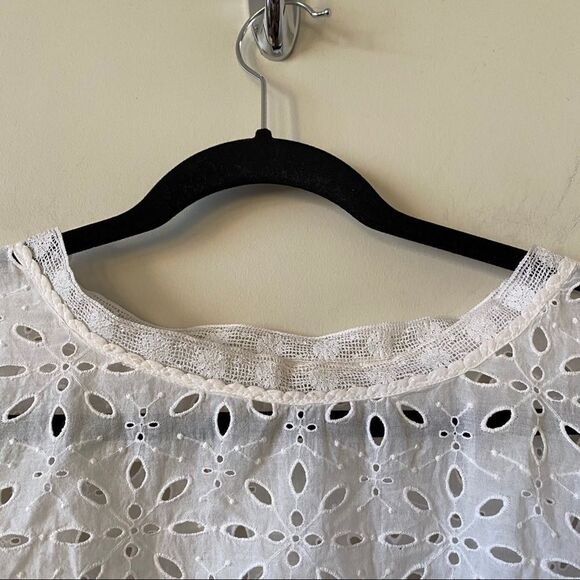 ARITIZA “La Boheme” Blayze Lace White Crop Blouse - Picture 7 of 8